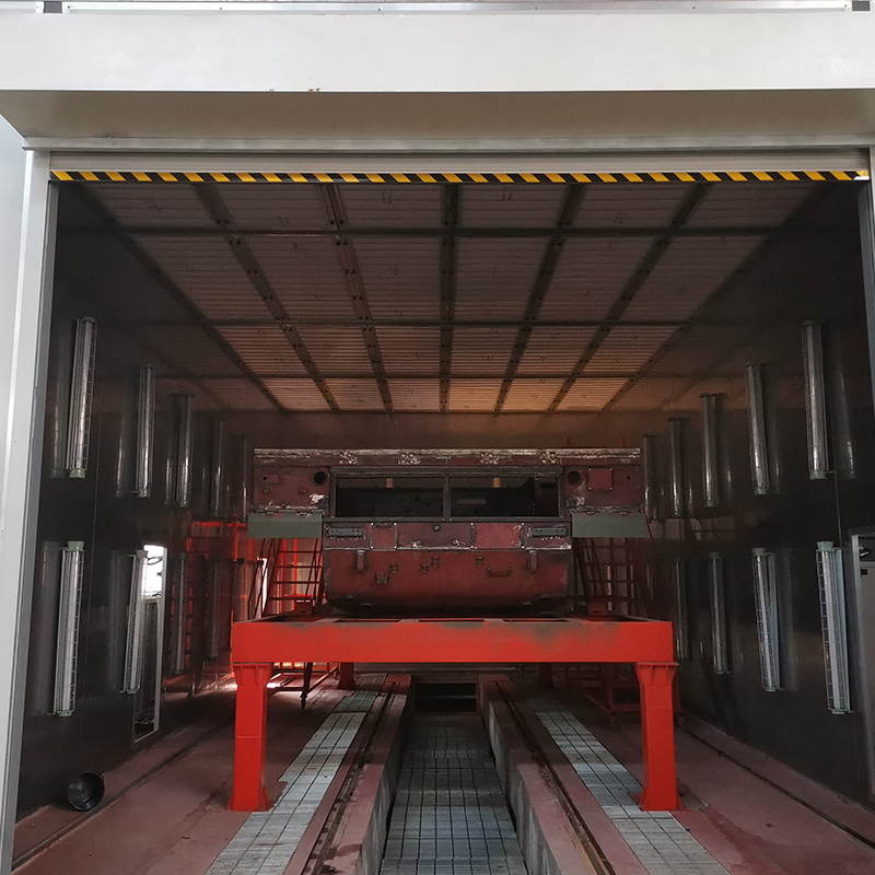 Coating Line for store støpegods og tunge lastebildeler