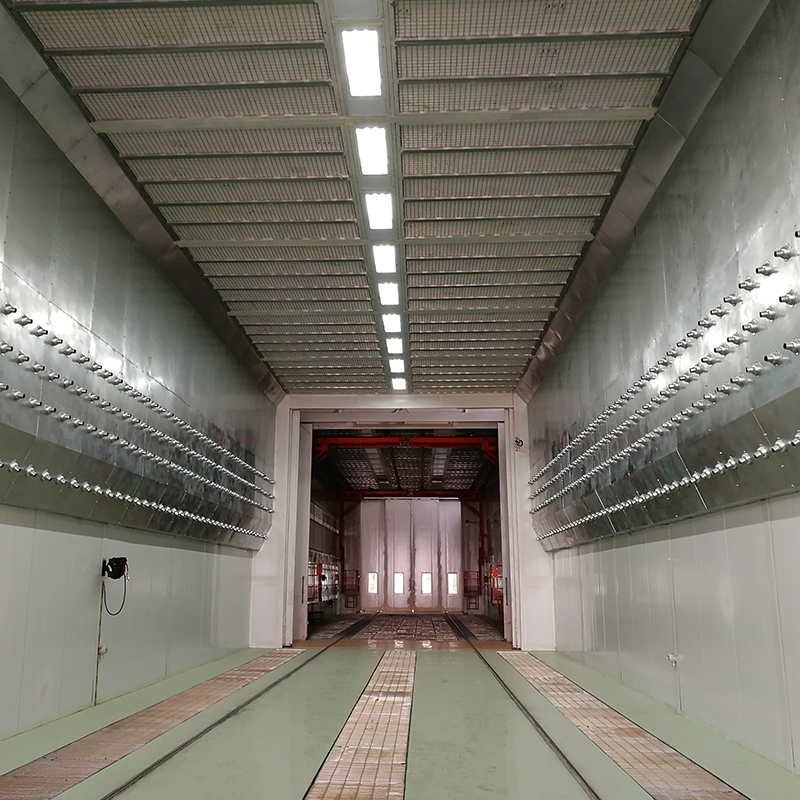 Coating Line for store støpegods og tunge lastebildeler