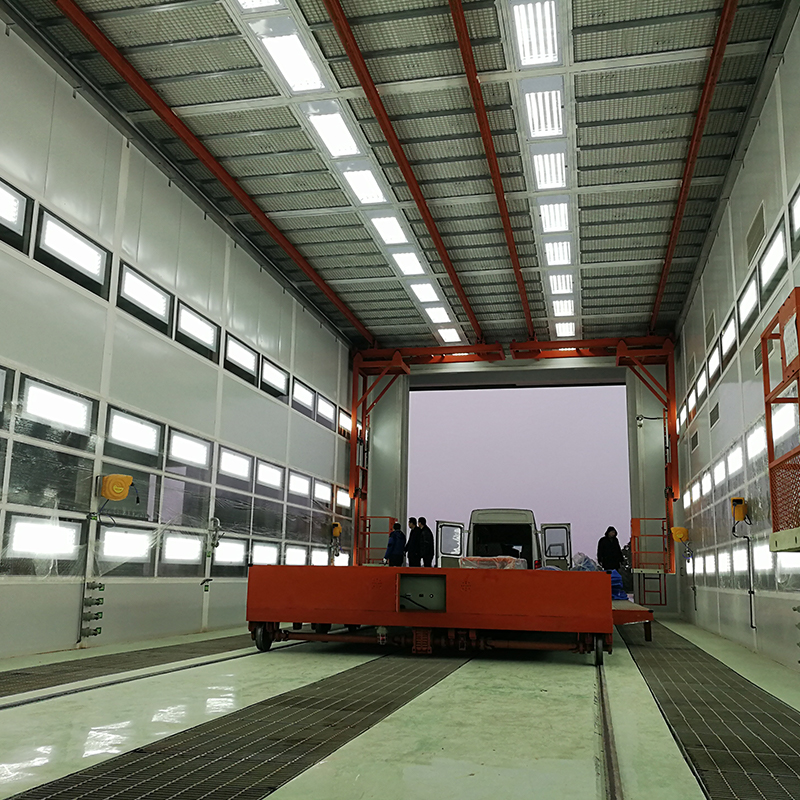Coating Line for store støpegods og tunge lastebildeler