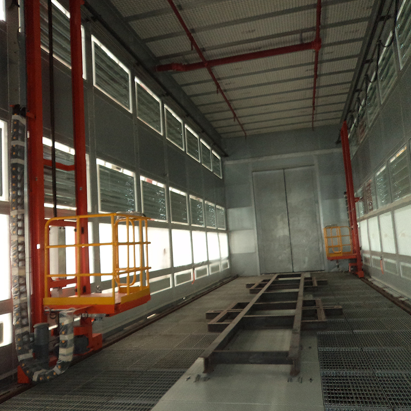 Coating Line for store støpegods og tunge lastebildeler