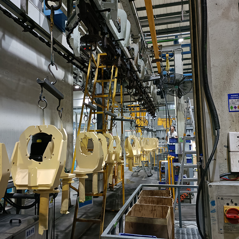 Elektroforetisk belegglinje