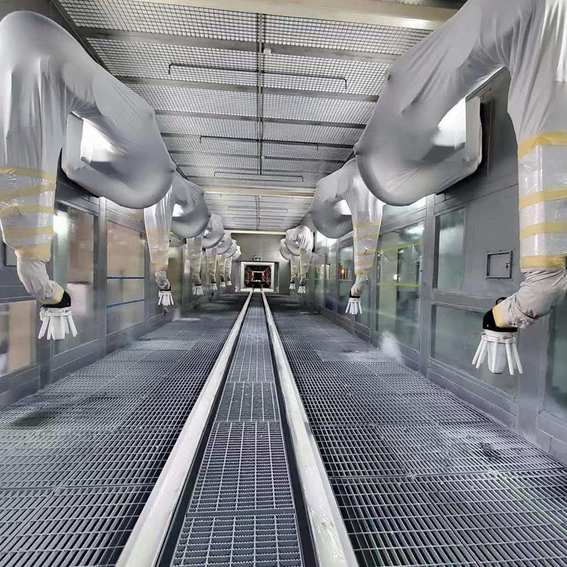 Spray Coating Line for bilhjul