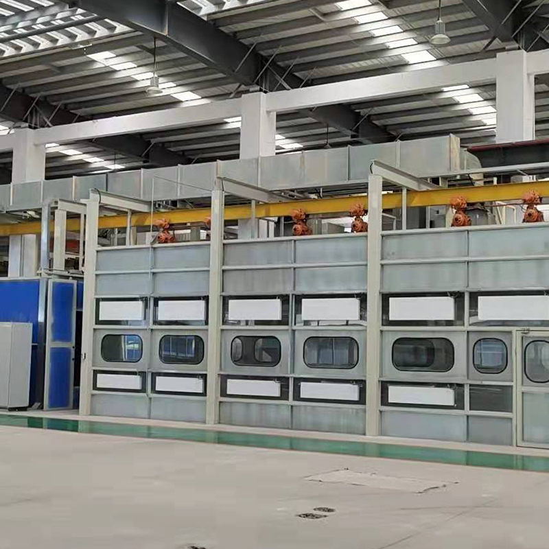 Spray Coating Line for bilhjul