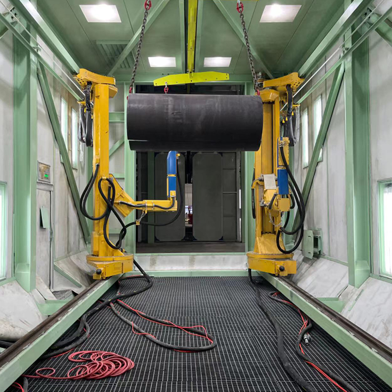 Coating Line for store støpegods og tunge lastebildeler