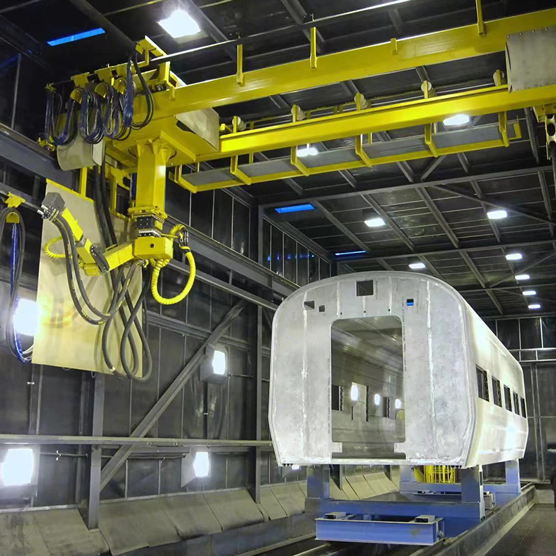 Coating Line for store støpegods og tunge lastebildeler